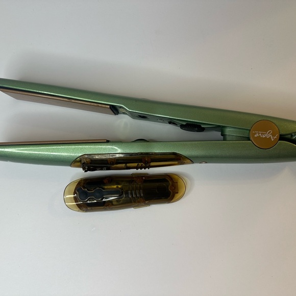 Agave Healing Vapor Iron with Green and Gold Accents main image 10